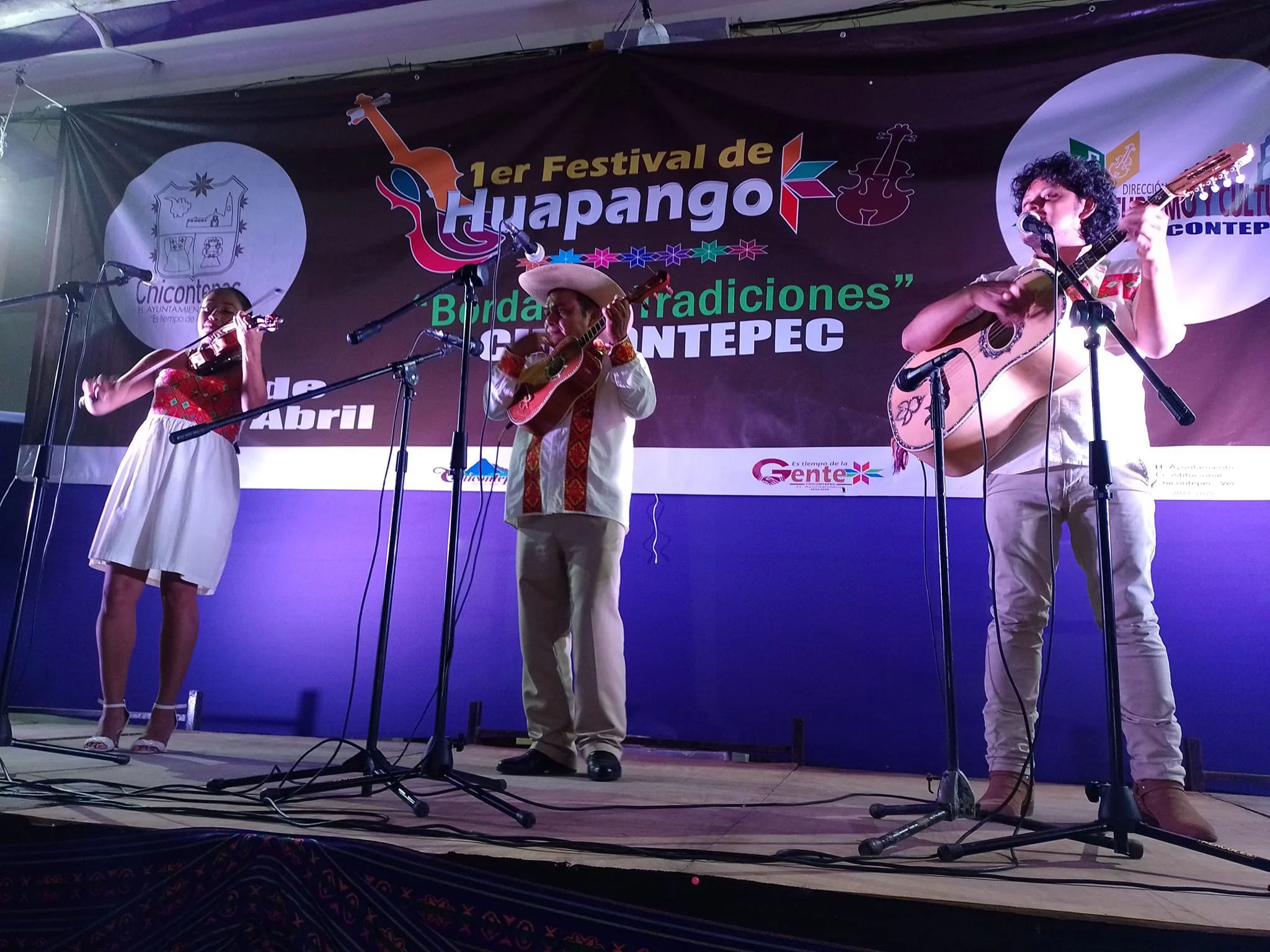 Primer Festival de Huapango “Bordando Tradiciones” en Chicontepec, Ver.