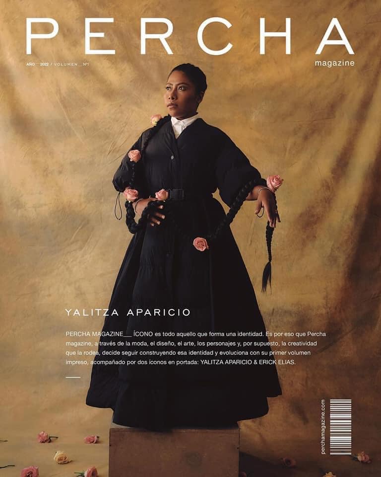 Yalitza Aparicio protagoniza portada en la primera edición impresa de la revista Percha