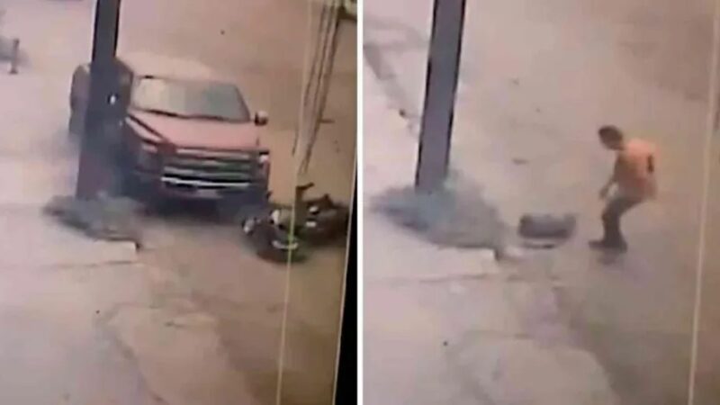 Víctima de robo persigue a sus asaltantes, los atropella y recupera su dinero; uno de los delincuentes murió