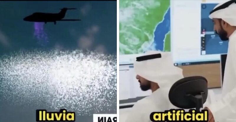 Así funciona la siembra de agua para producir lluvia artificial en Emiratos Árabes Unidos
