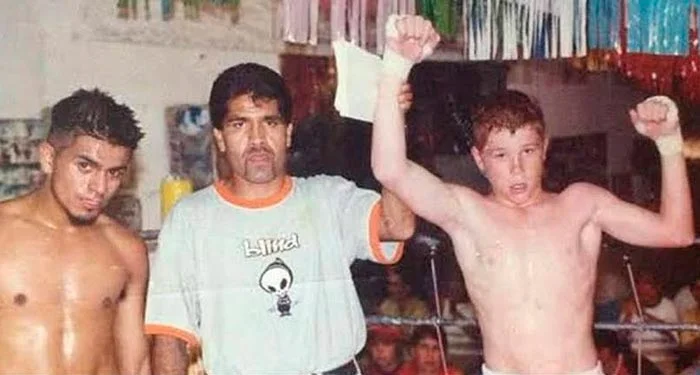 800 pesos cobró el «Canelo» en su primer pelea, ahora tiene el contrato millonario de la historia