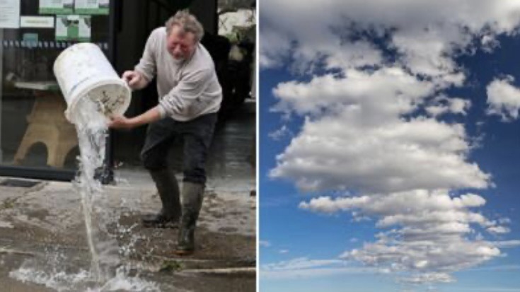 ¿Tirar agua en la banqueta ayuda a recargar las nubes para que llueva? La ciencia responde