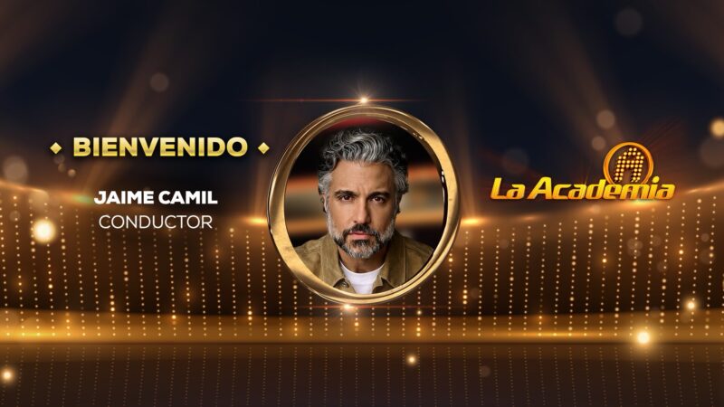 ¡Jaime Camil será el conductor de La Academia México 2024!