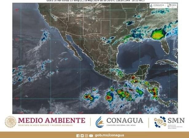 Se pronostican lluvias fuertes y posibles torbellinos o tornados en Coahuila, Nuevo León y Tamaulipas
