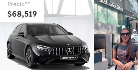 ¡OFERTÓN! Actriz exige le entreguen Mercedes Benz publicado en 68 mil pesos, ya dio aviso a PROFECO