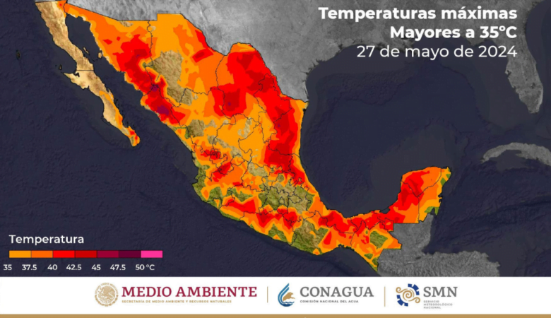 Clima de hoy extremadamente caluroso en todo el país