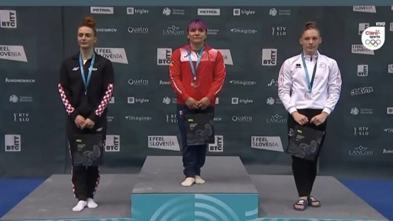 La gimnasta mexicana Alexa Moreno logra el oro en la Copa del Mundo