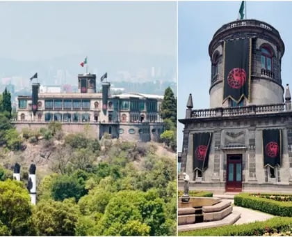 ‘House of the Dragon’ en el Castillo de Chapultepec ¡México muestra lealtad a la Reina Rhaenyra Targaryen!