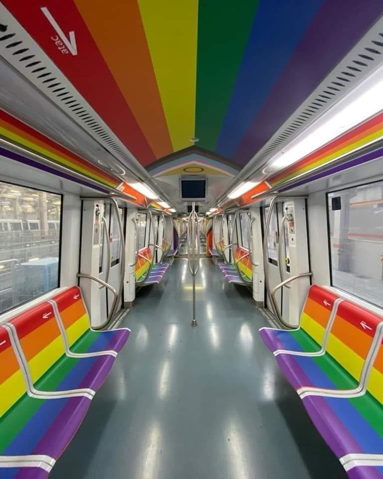 El metro A de Roma ha inaugurado el «Inclusività Train»