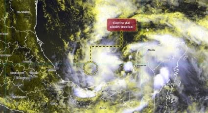 ¡OFICIAL! Se forma Potencial Ciclón Tropical Uno al sur del Golfo De México
