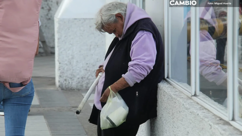 Ella es María de Jesús, la abuelita que lleva dos años esperando a sus hijos en la CAPU