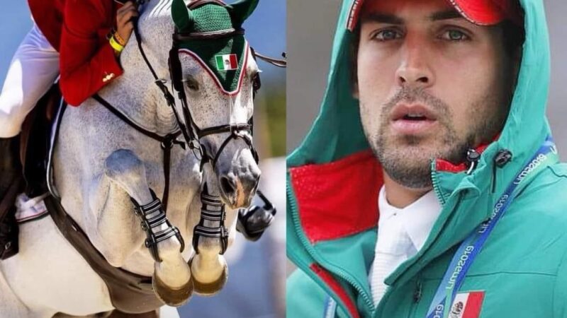 El jinete mexicano Eugenio Garza gana oro en el Premio de la Región de Aachen, Alemania