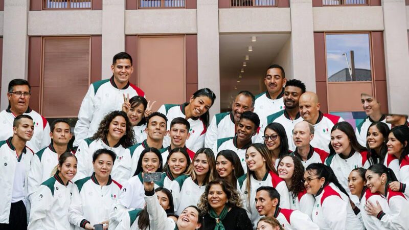 Delegación mexicana ya llegó a la Villa Olímpica para los Juegos de París 2024