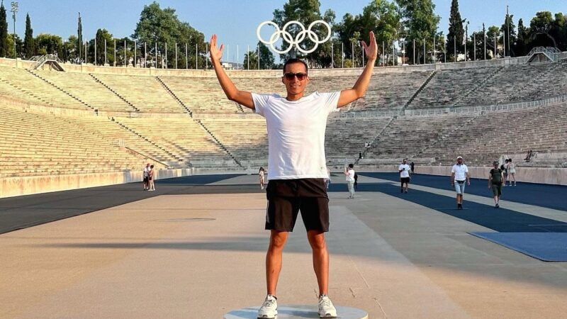 Ever Palma, marchista mexicano, “pagué por estar en París 2024” “vendiendo aguacates”