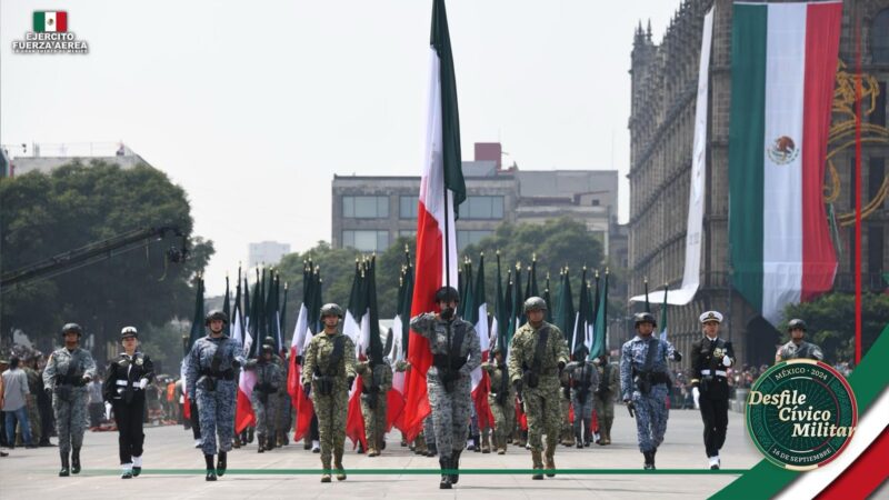¿Cuál es el significado del desfile militar en México el 16 de septiembre?
