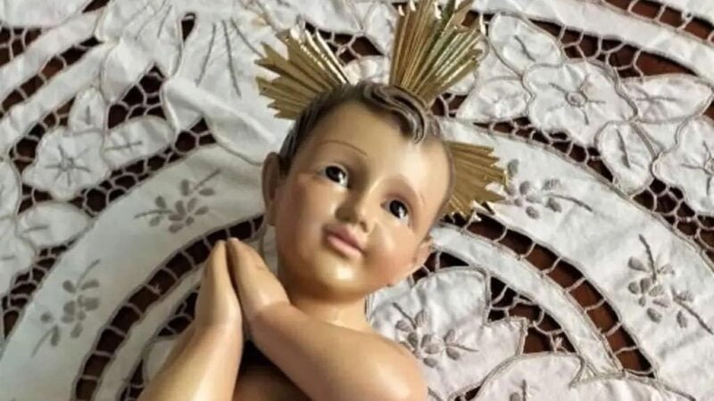 Roban Niño Jesús de la Iglesia Santa Ana en Boca del Río y lo venden; así lo recuperaron