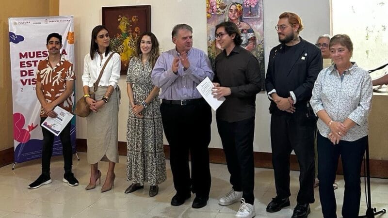 Isaac Lin, obtiene primer lugar en Muestra Estatal de Artes Visuales de Tabasco 2024