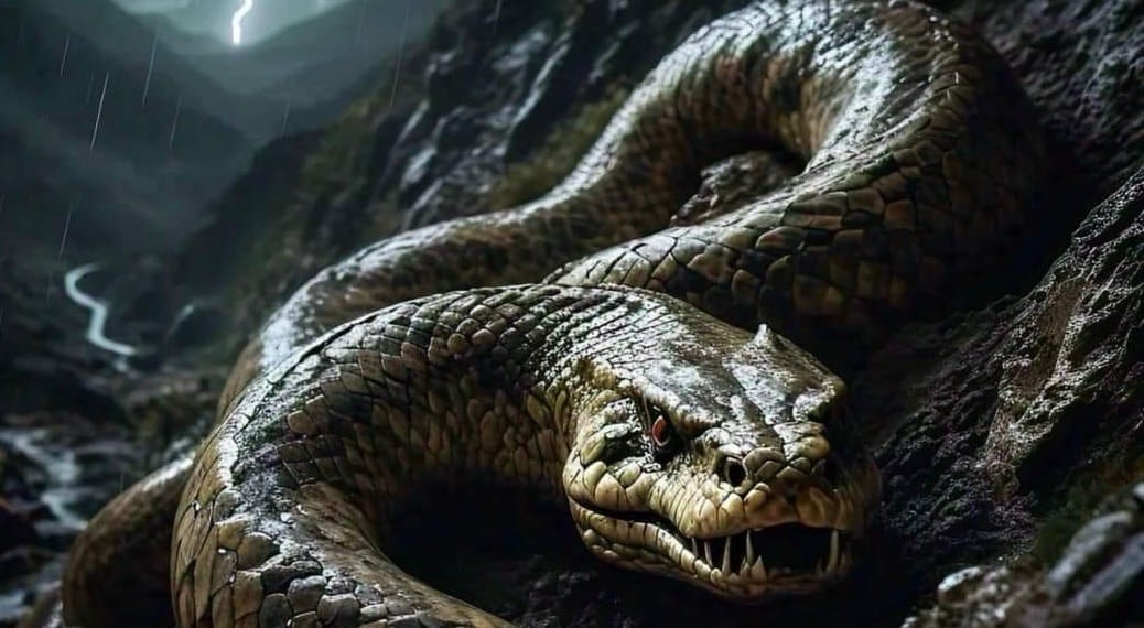 Tormentas, inundaciones y flujos de lodo: El mito de la serpiente de agua
