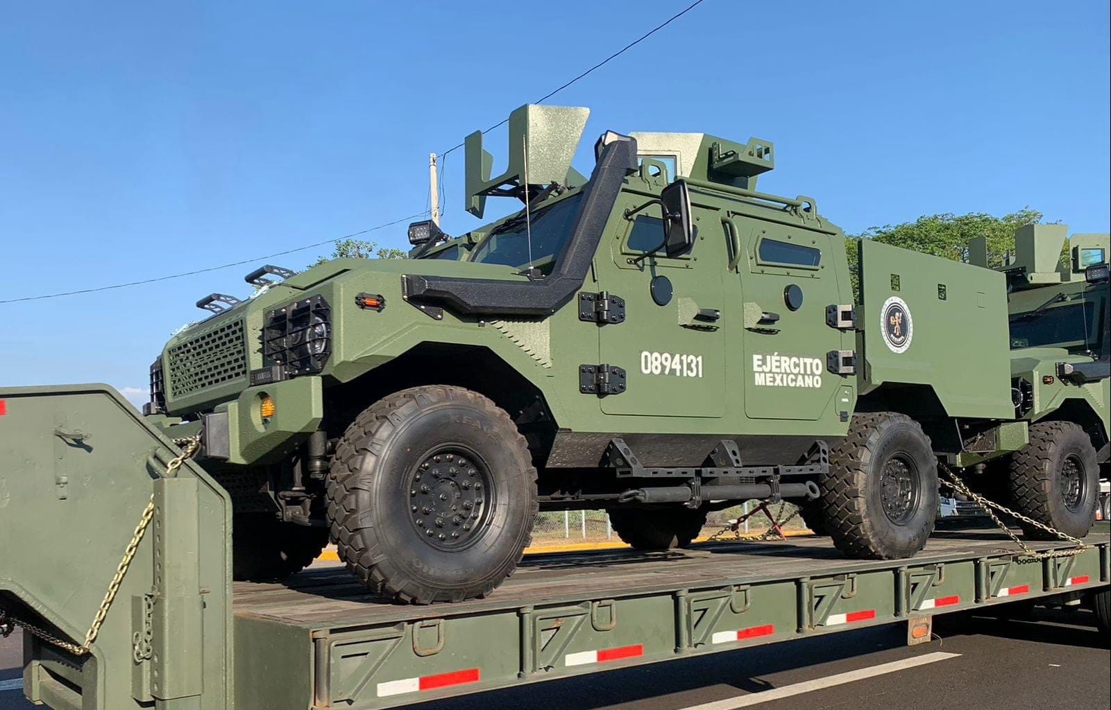 Llegan a Culiacán los Ocelotl, vehículos del Ejército con alto blindaje