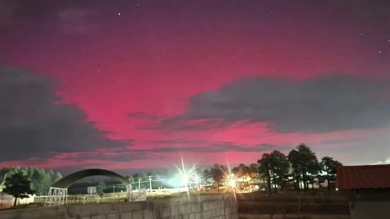Auroras boreales vistas desde varios países