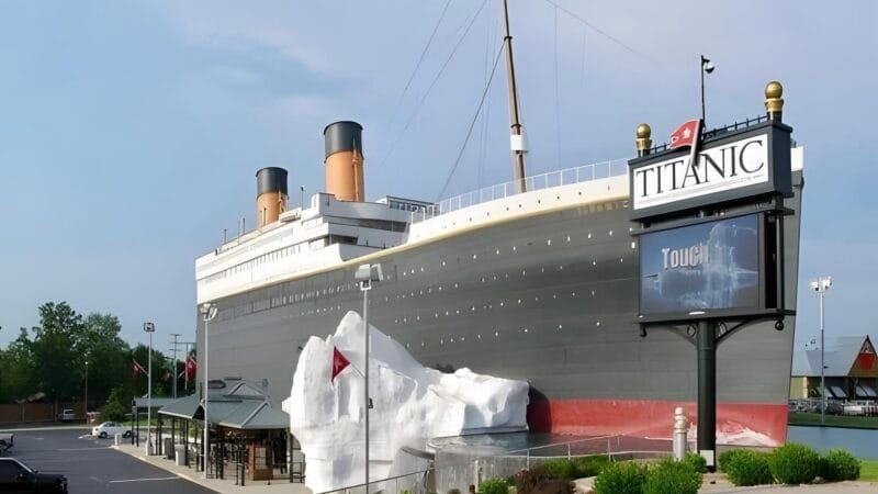 El Museo del Titanic en Pigeon Forge, Tennessee
