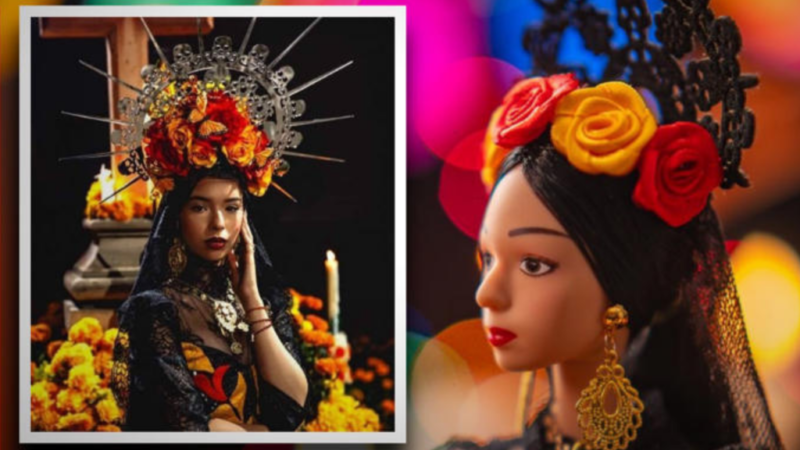 Ángela Aguilar Lanza Muñeca Inspirada en ‘La Llorona’ para Celebrar el Día de Muertos.