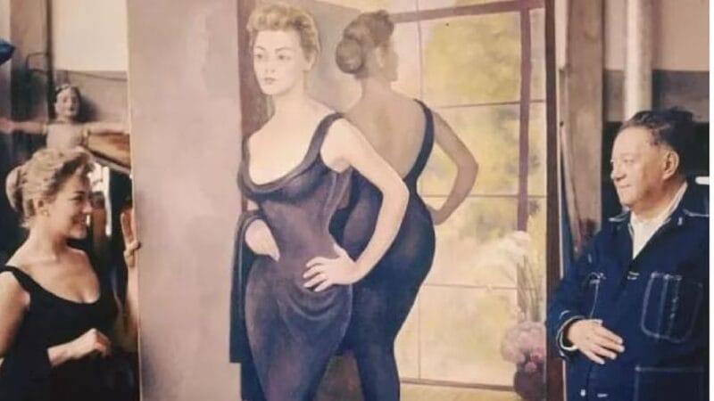 ¡Imposible de vender o regalar! El cuadro de 60 mdp que le hizo Diego Rivera a Silvia Pinal