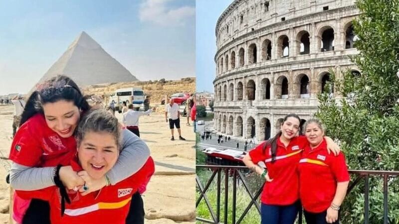 Madre e hija ex empleadas de Oxxo cumplen su sueño de viajar a Europa
