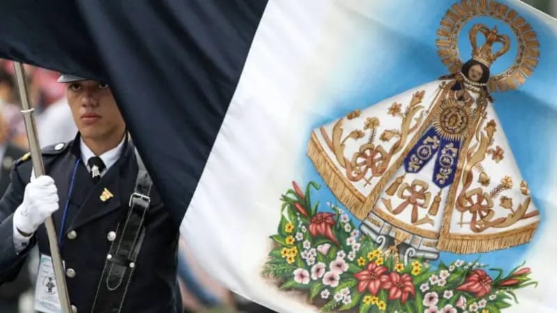 La Generala, uno de los títulos de la Virgen María en los ejércitos de América Latina