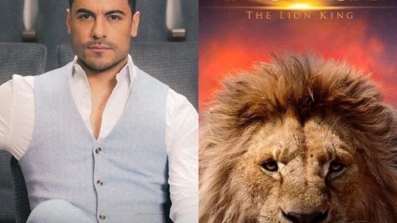 Carlos Rivera participará en el doblaje al español de la nueva película «Mufasa: El Rey León»