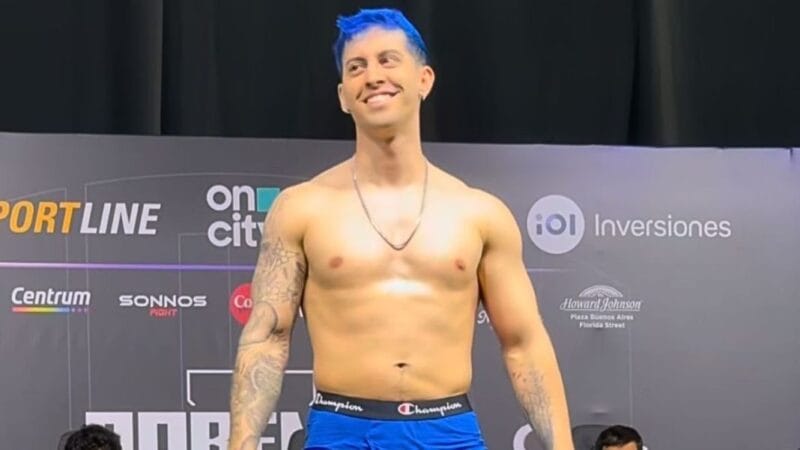 Ropa interior de Robleis llama la atención en careo con Tomás Mazza