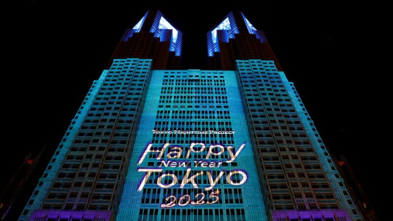 India, Vietnam, Japón, Nueva Zelanda y Australia recibieron el 2025 con grandes espectáculos de fuegos artificiales