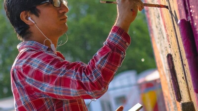 Muralista oaxaqueño es nominado en Francia al “Mejor Mural del Mundo”