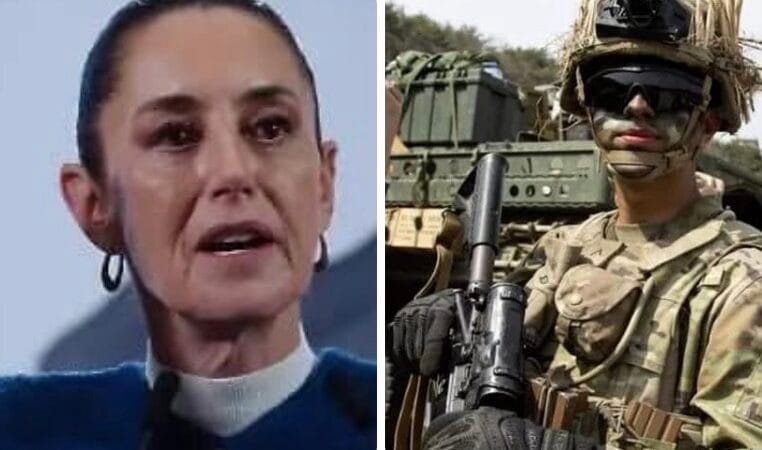 Claudia Sheinbaum solicita al Senado autorización para ingreso de militares de EU a México