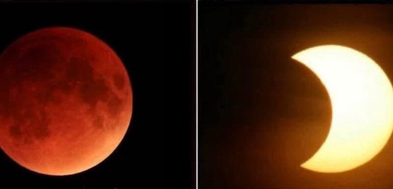 El 2025 tendrá dos eclipses lunares totales y dos eclipses solares parciales