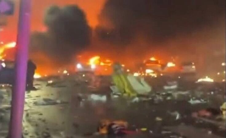 «Una bola de fuego» así vieron testigos la caída del avión en Filadelfia