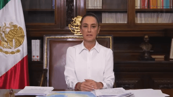 Claudia Sheinbaum envía mensaje tras la imposición de aranceles del 25% de EU a México