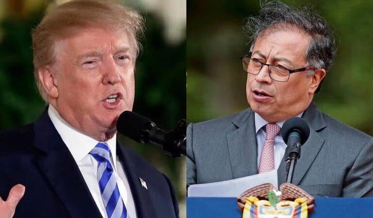 Trump asegura que Colombia «pidió perdón» solo una hora después de la orden de aranceles