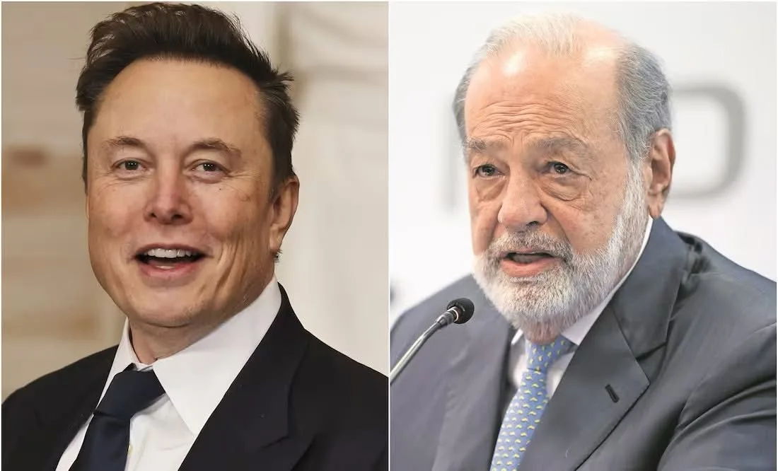 Carlos Slim cancela acuerdos con Starlink; Elon Musk pierde más de 7 mil millones de dólares