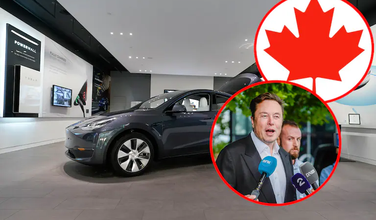 Proponen en Canadá arancel del 100% sobre autos Tesla, de Elon Musk, “el amigo de Donald Trump”