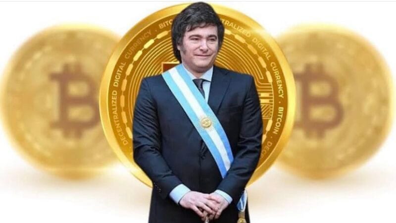Milei promociona una criptomoneda que gana millones antes de desplomarse en pocos minutos