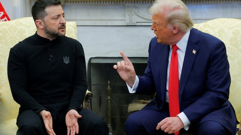 Trump humilla a Zelenski en una tensa reunión en la Casa Blanca: “Está jugando con la tercera guerra mundial”