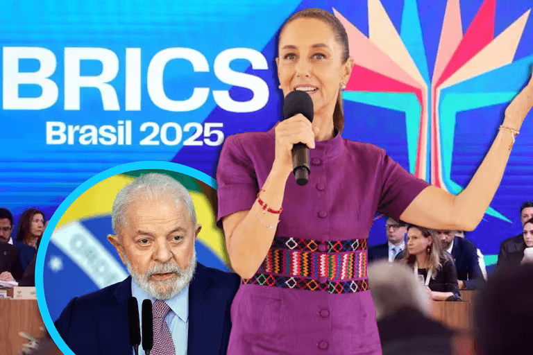 Brasil invita a México a participar en la cumbre de los BRICS 2025