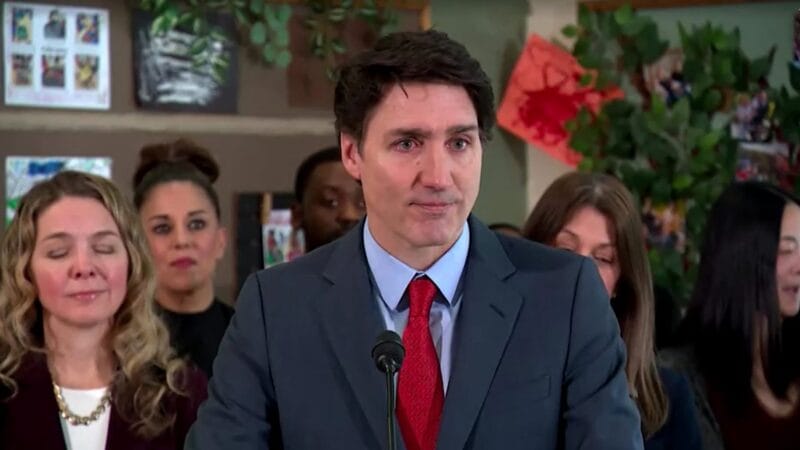 Trudeau llora a días de dejar su cargo; los he defendido, dice a canadienses