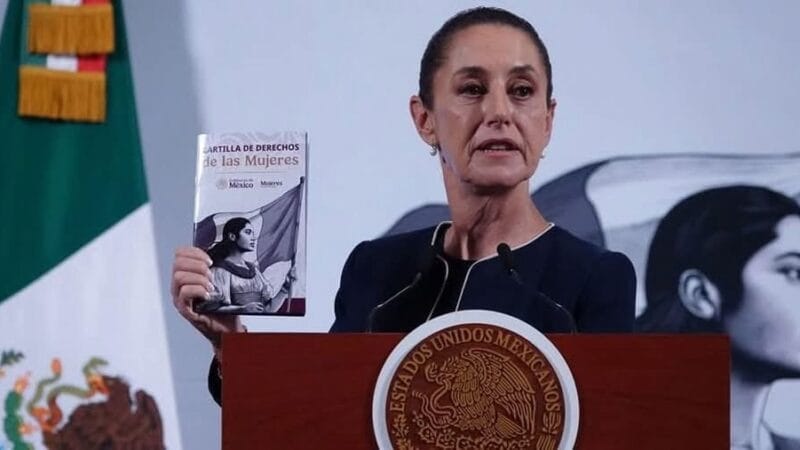 ClaudiaSheinbaum presenta la «Cartilla de los Derechos de las Mujeres»