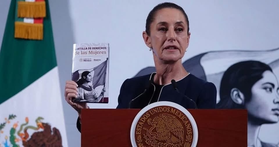 ClaudiaSheinbaum presenta la «Cartilla de los Derechos de las Mujeres»