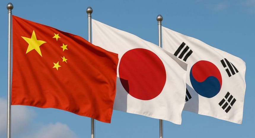 China, Japón y Corea del Sur se unen para hacer frente a los aranceles de Trump y promover el libre comercio