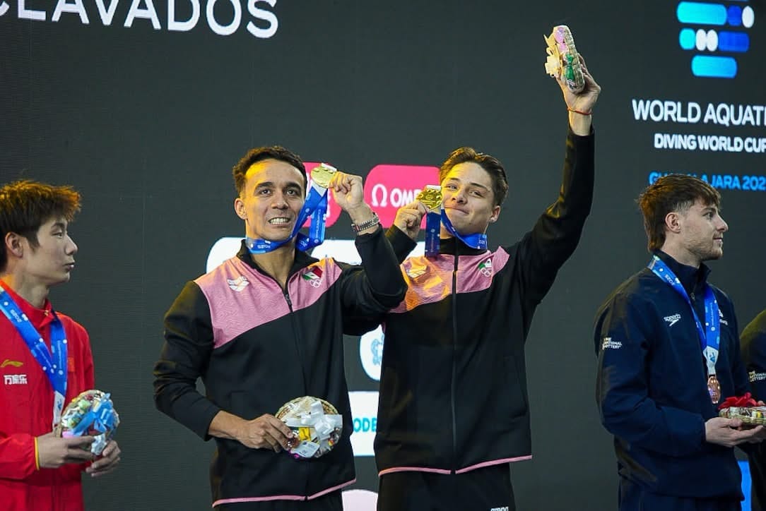 México gana oro en Mundial de Clavados 2025 en Guadalajara, México