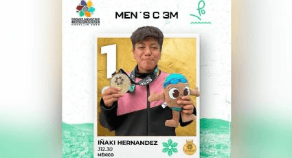 Orgullo mexicano: Iñaki Hernández, clavadista de 12 años, brilla en campeonato panamericano y dedica medalla a su mamá