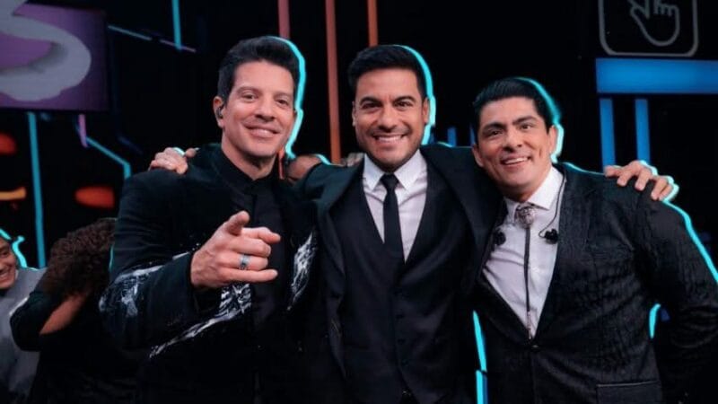 Yahir, Víctor García y Carlos Rivera se reencuentran en Juego de Voces tras dos décadas de su paso por La Academia